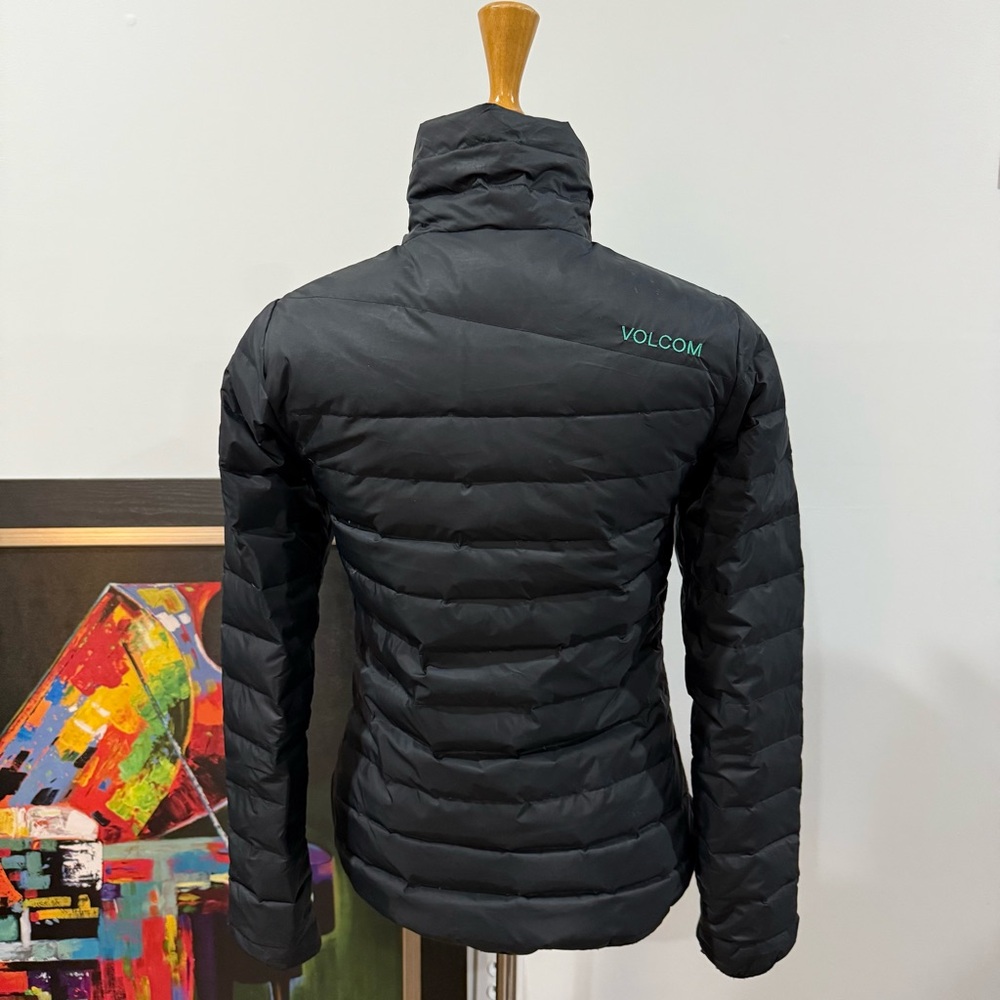 Volcom Black Puffer Jacket - Picture 6 of 14
